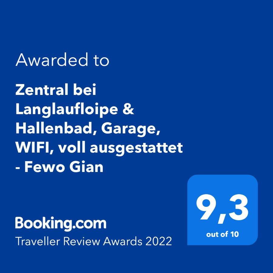 Zentral Bei Kongresshaus, Langlaufloipe, Hallenbad, Garage, Wifi, Voll Ausgestattet - Fewo Gian 다보스 외부 사진